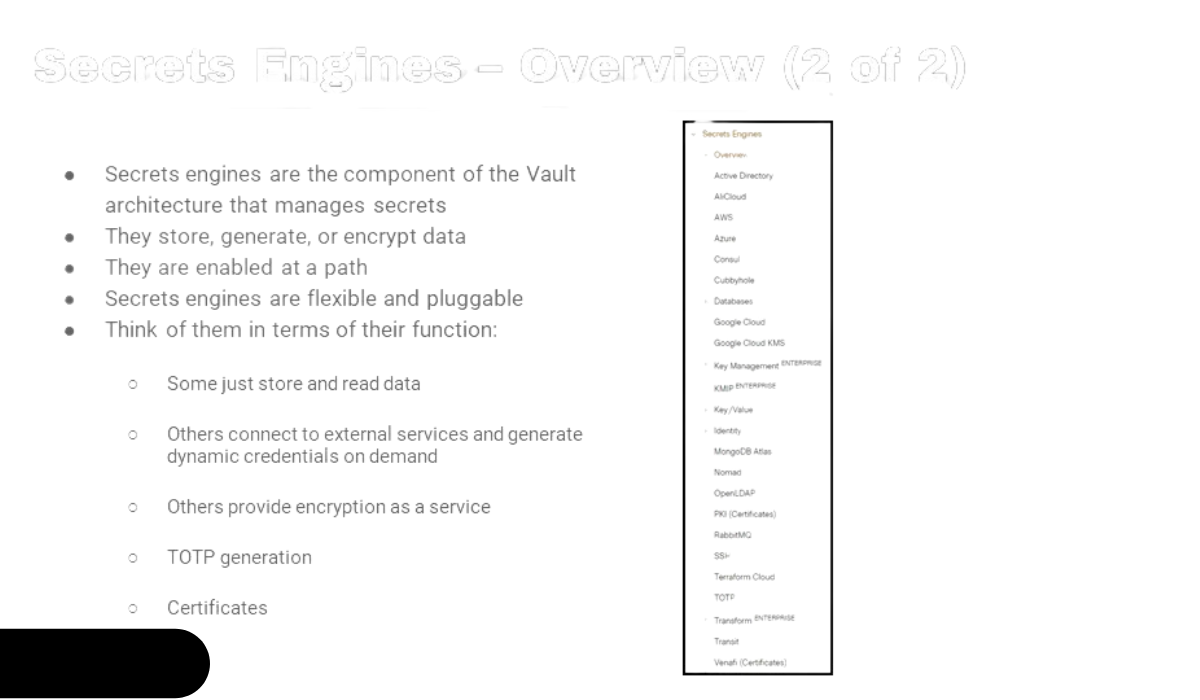 vault list all secrets